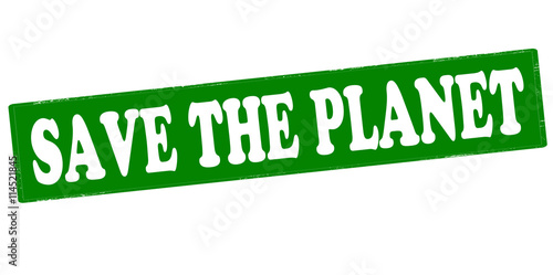 Save the planet