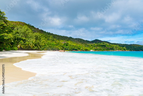 Fototapeta Naklejka Na Ścianę i Meble -  Tropical beach. The Seychelles