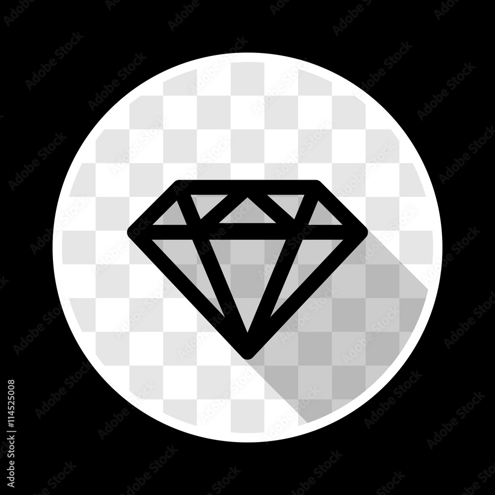 Diamond icon. Vector illustration Diamond icon. Vector illustration