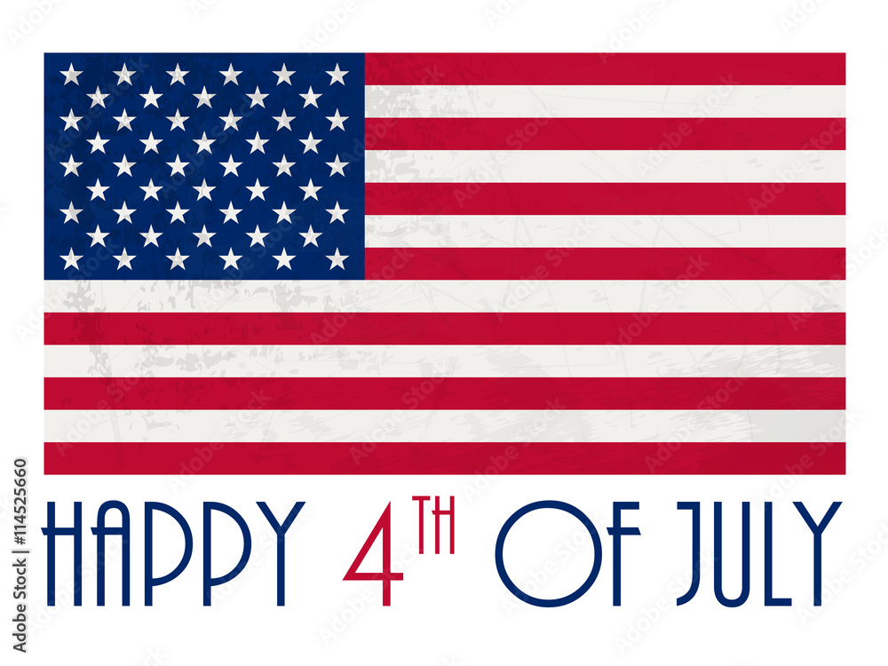 HAPPY 4th OF JULY Card HAPPY 4th OF JULY Card