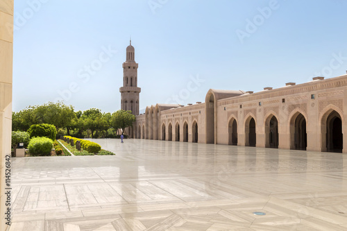 Sultan Qaboos Grand Mosque in Muscat