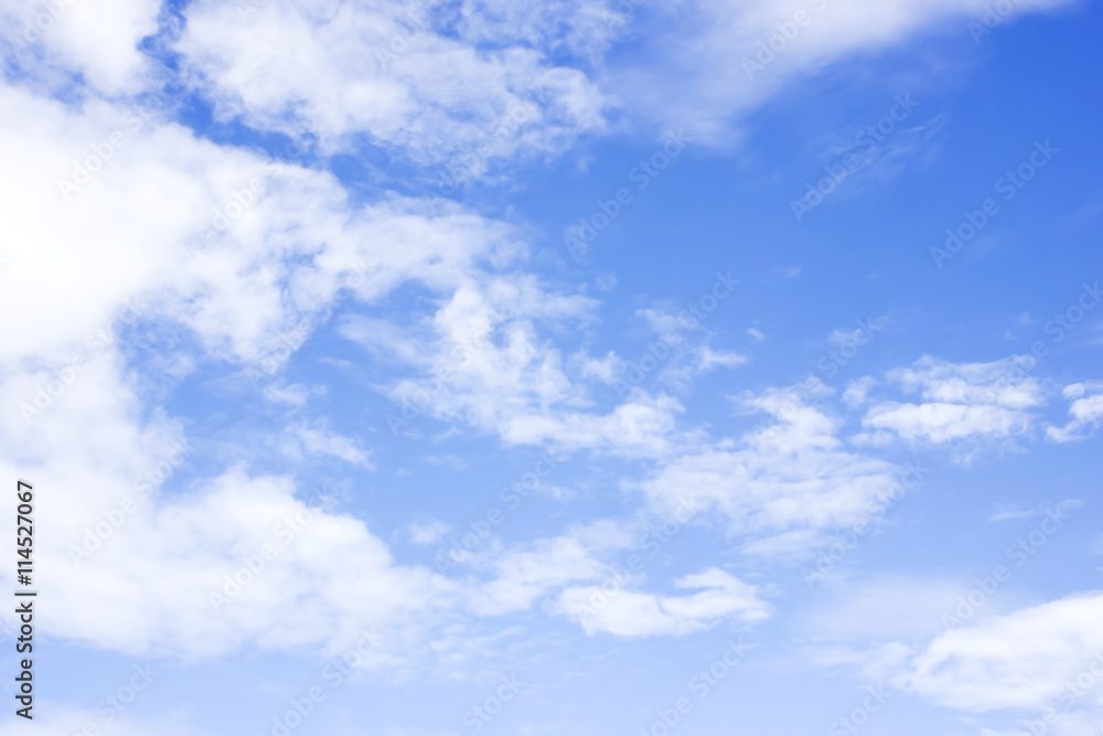 Obraz premium clouds in the blue sky background