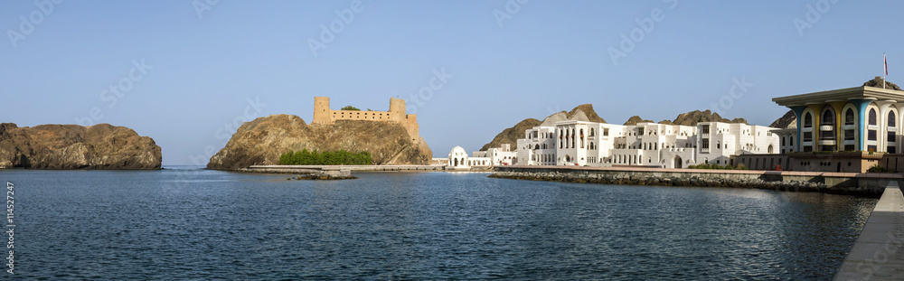 royal palace complex in Muscat