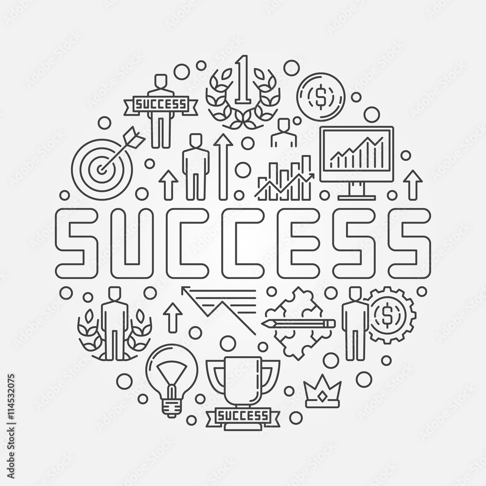 Success concept illustration