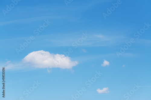 sky with soft cloud