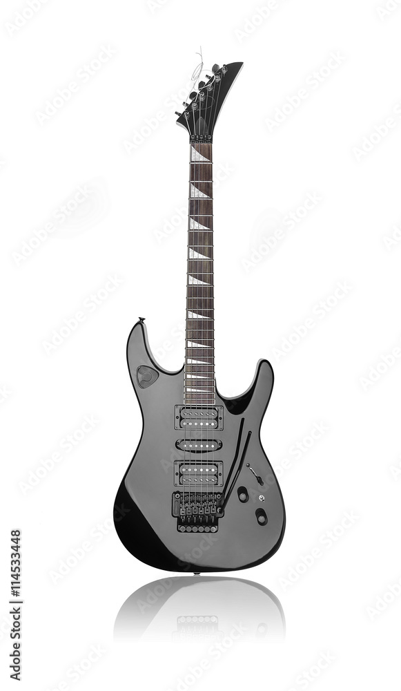 Obraz premium Electric guitar isolated.