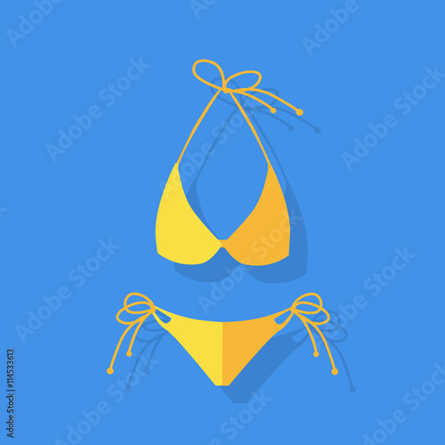 Female Swimsuit Isolated