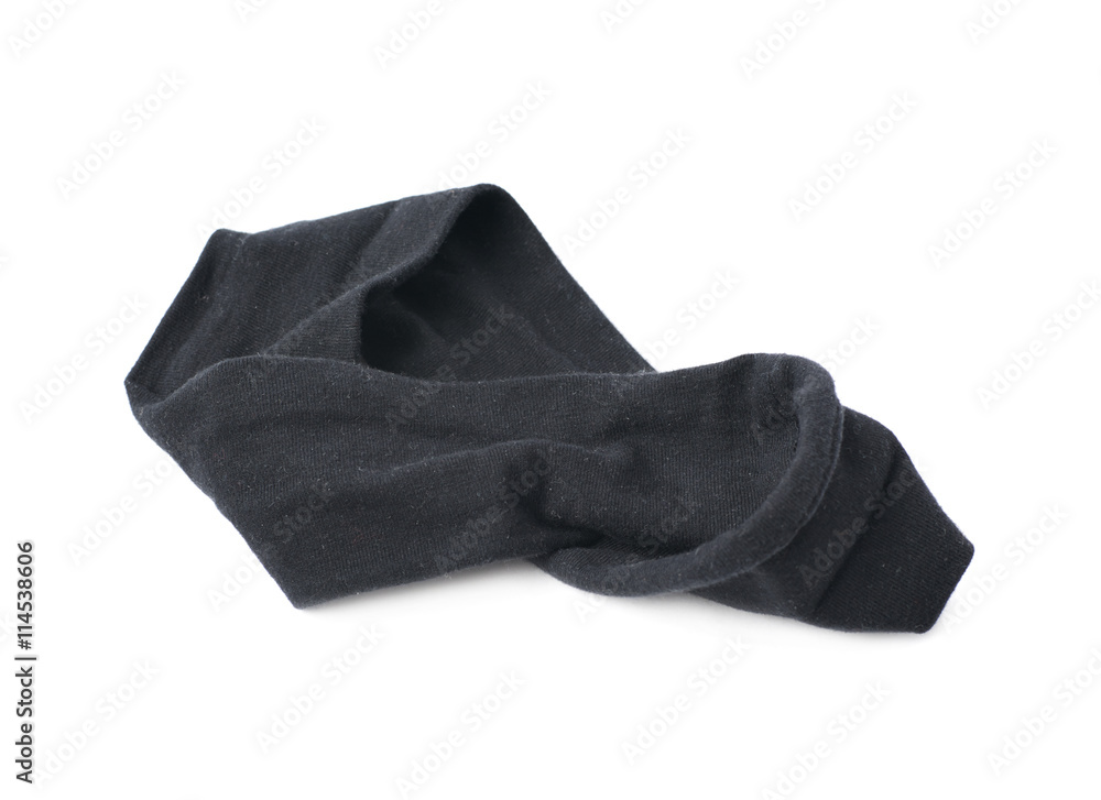 Black hair band isolated Black hair band isolated