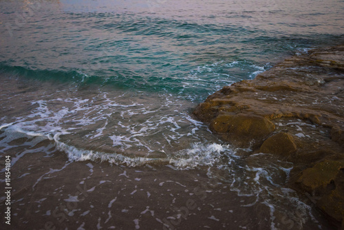 sea in the evening