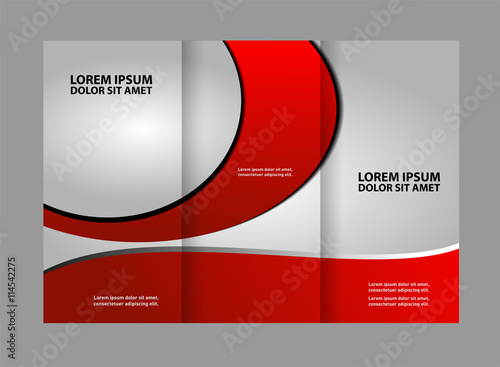Brochure tri fold template
