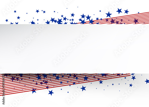 USA banner.