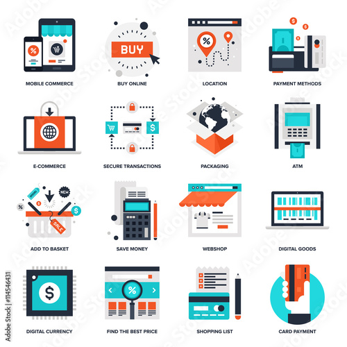 Digital Commerce Icons