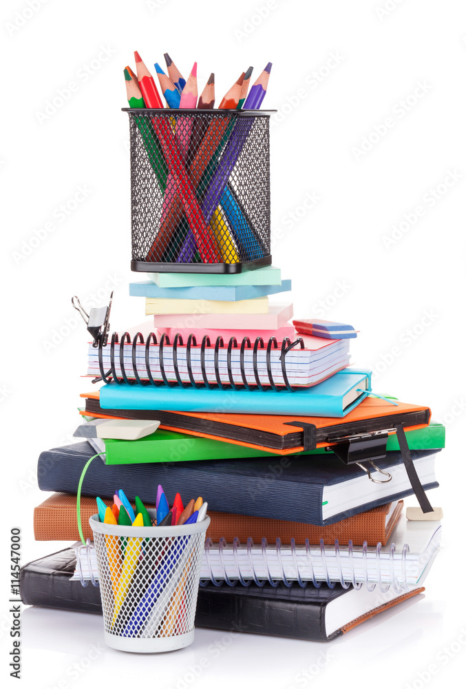 Fototapeta premium School and office supplies