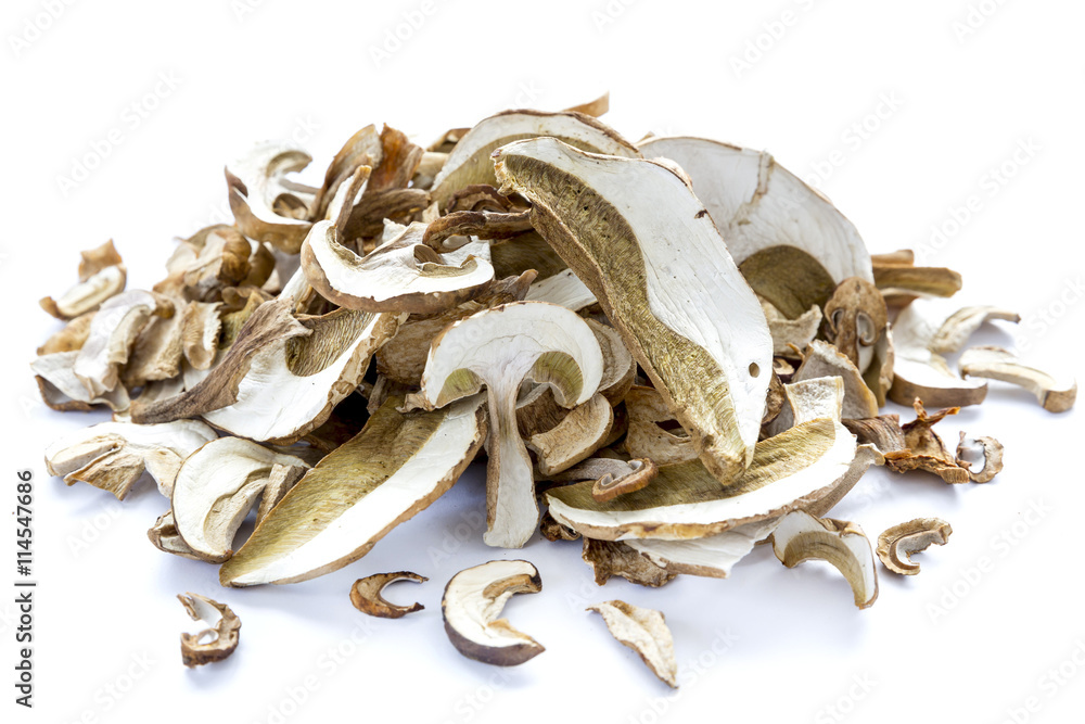 Dried boletus mushrooms Dried boletus mushrooms