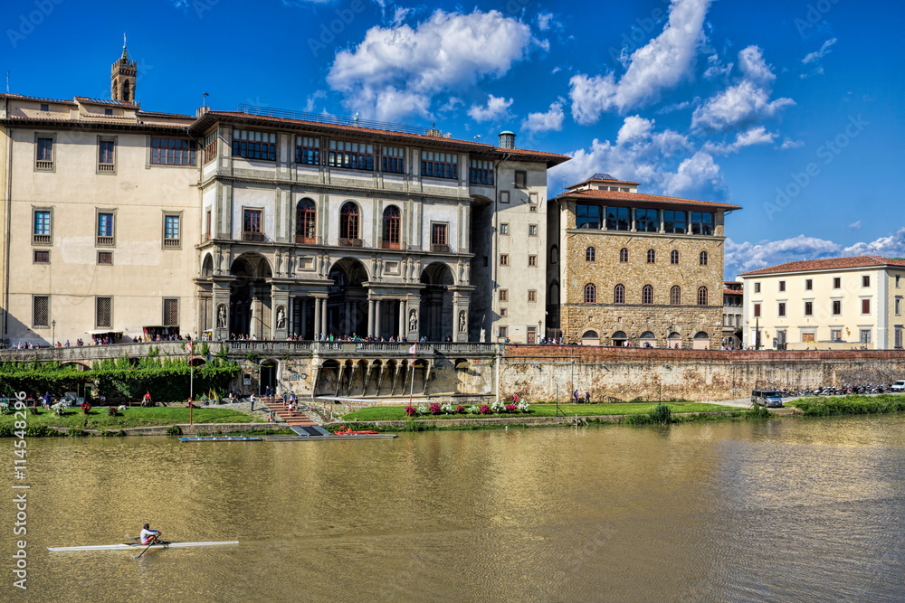 Fototapeta premium Florencja nad Arno