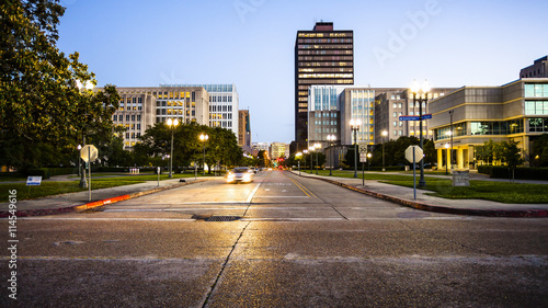 Fotografia Downtown Baton Rouge, Louisiana Skyline