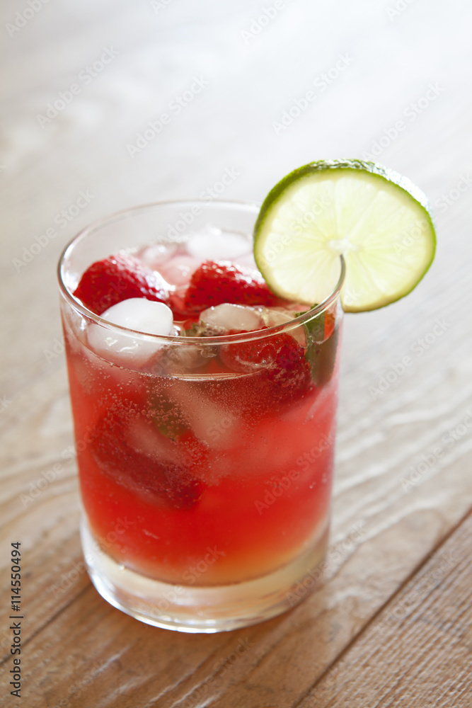 Strawberry Lime Soda Strawberry Lime Soda