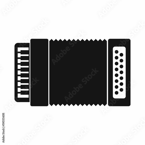 Accordion icon, simple style