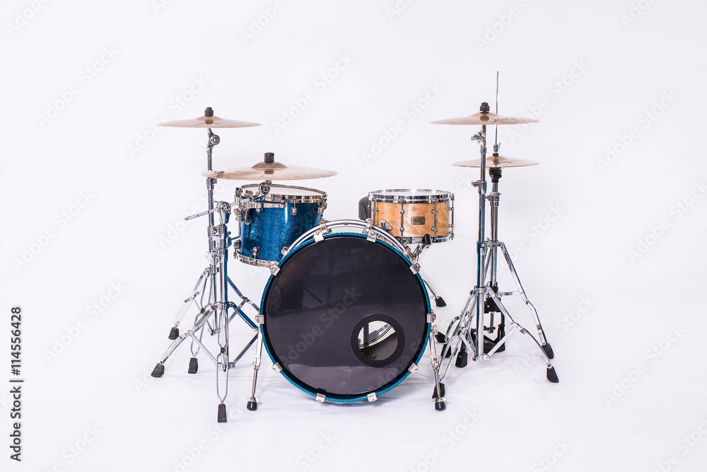 Batteria blu rock