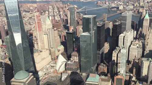 One World Trade Center Aerial View photo