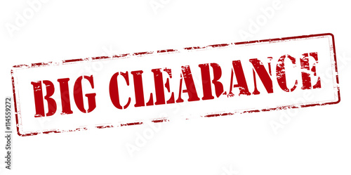 Big clearance