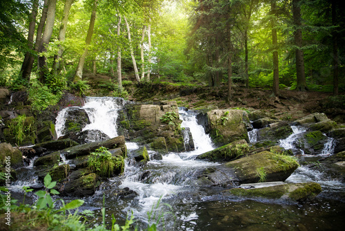 Wasserfall im Harz Selkewasserfall