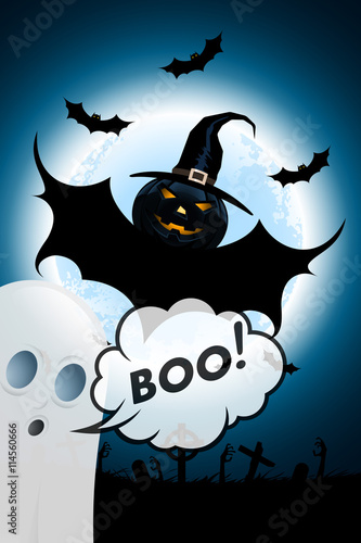 Halloween Party Background