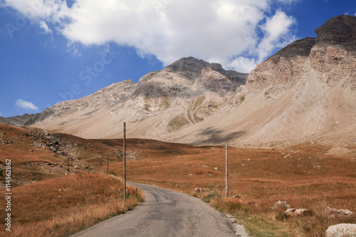 Mercantour National Park landscape, France