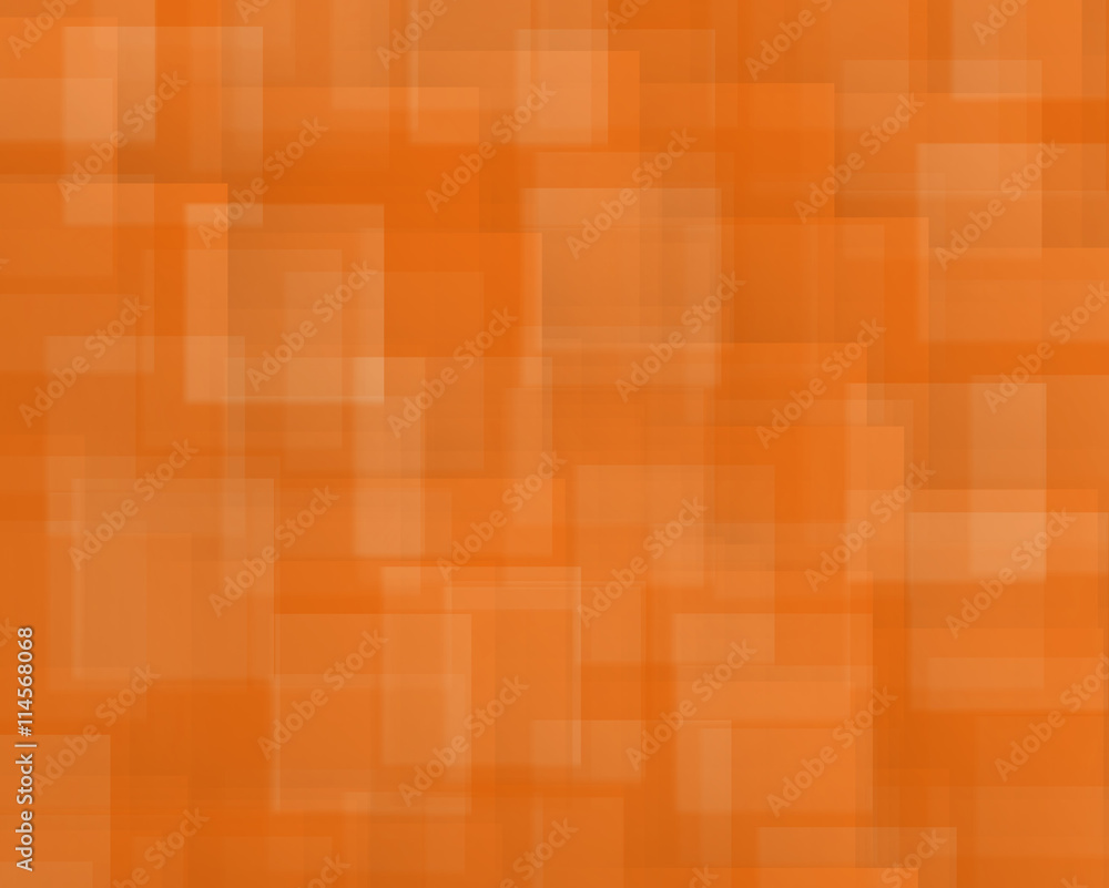 Orange Squares and Rectangles Shapes Background