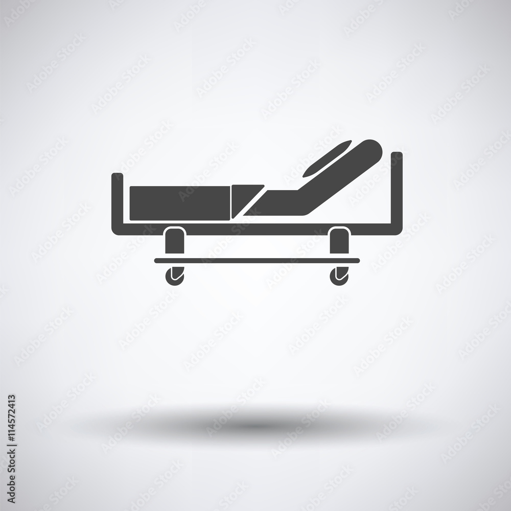 Hospital bed icon Hospital bed icon