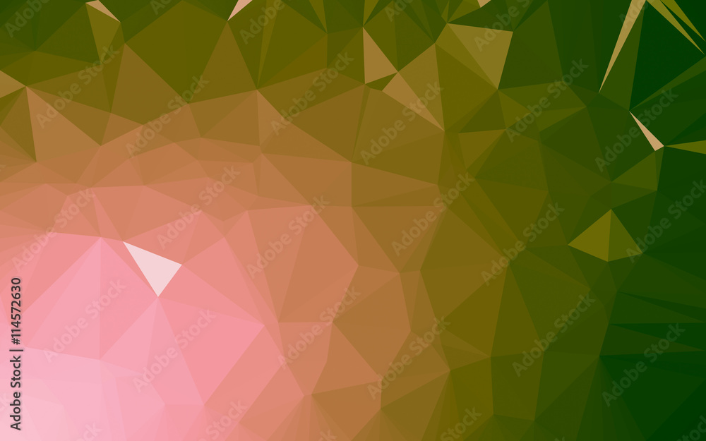 Obraz premium Abstract low poly background, geometry triangle