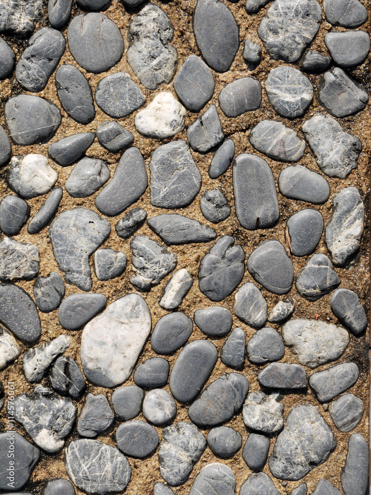 old path paved with cobblestones background old path paved with cobblestones background