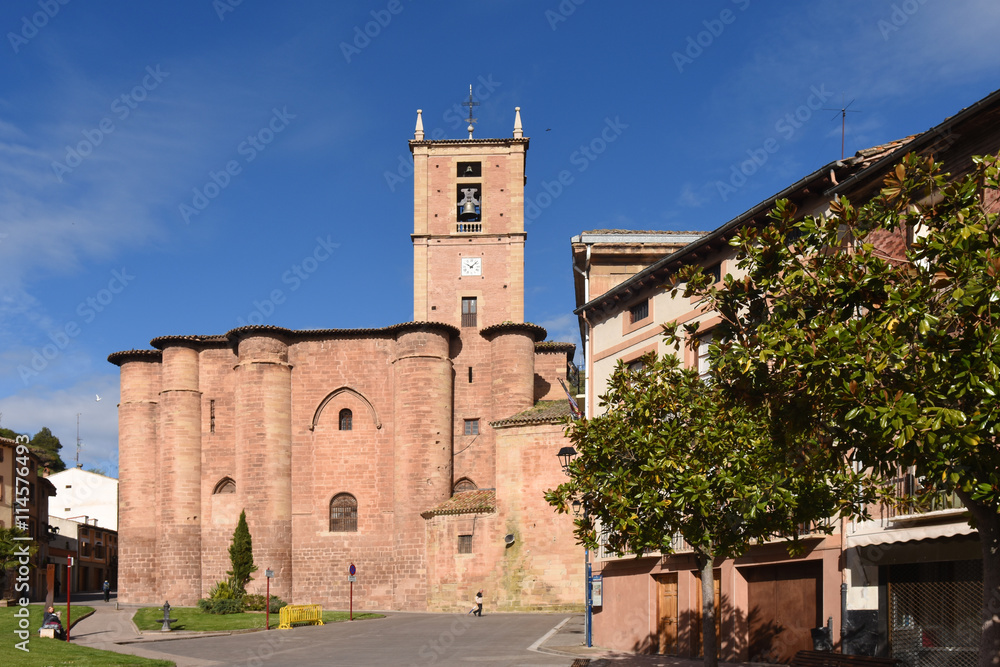 Santa Maria La Real Monastery, Najera. La Rioja. Spain,