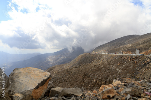 Jebel Al Jais Mountain, Highest Mountain in UAE. photo