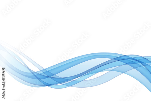 Blue wave abstract background