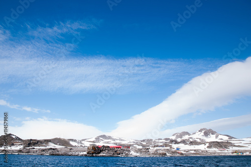 The landscape of Antarctica