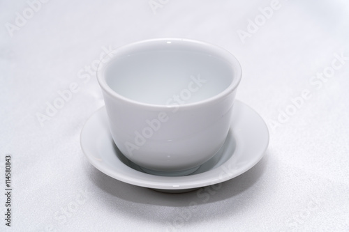 white tableware  