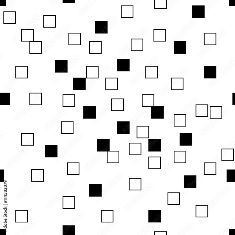Square seamless pattern Square seamless pattern