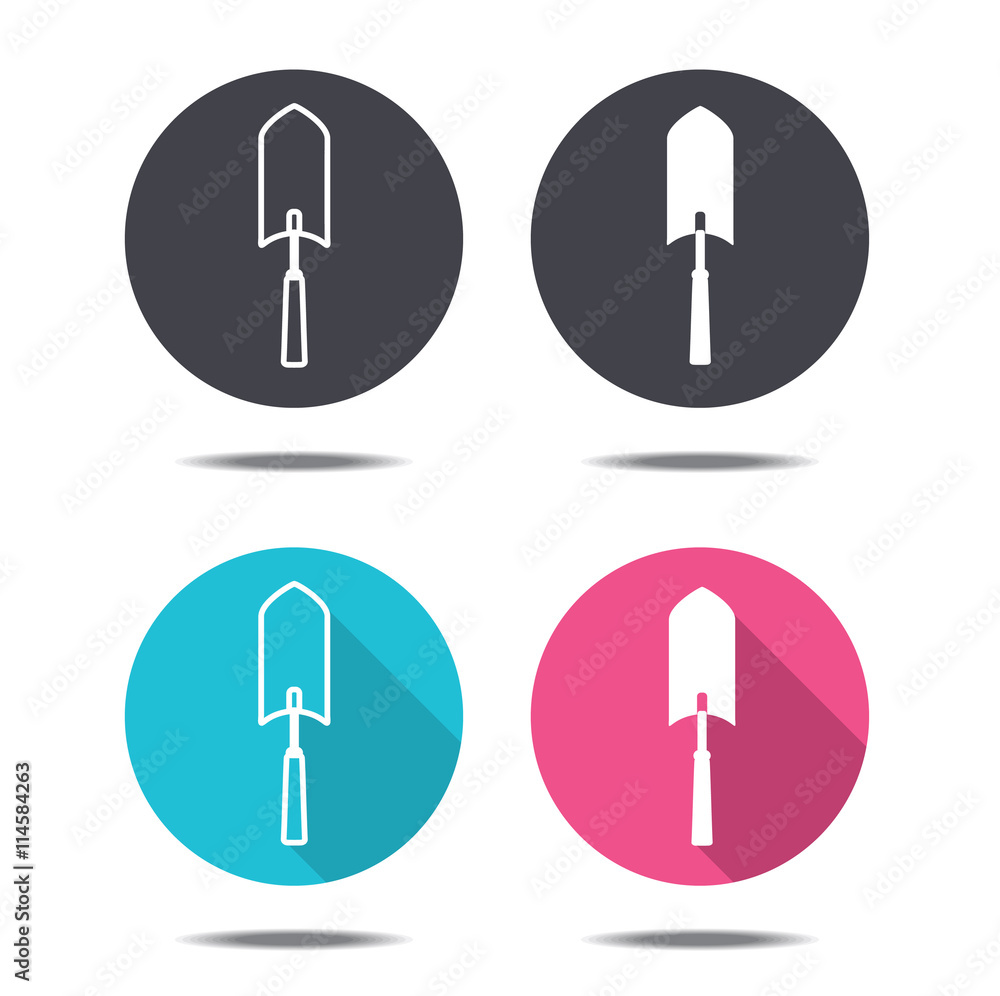 icon design shovel icon design shovel