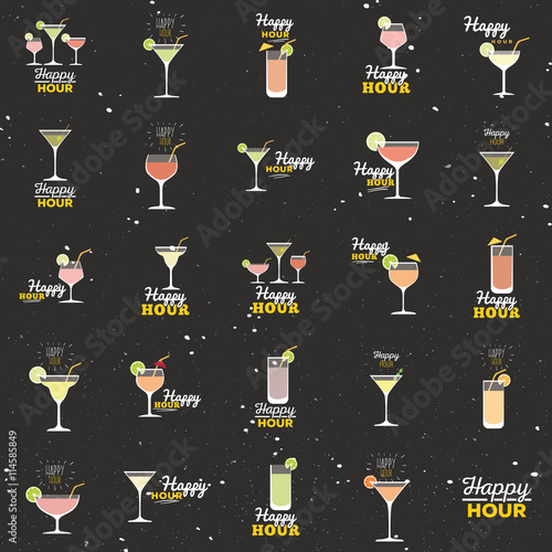 Happy hour labels