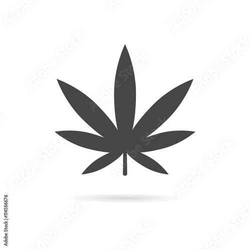 Marijuana leaf icon