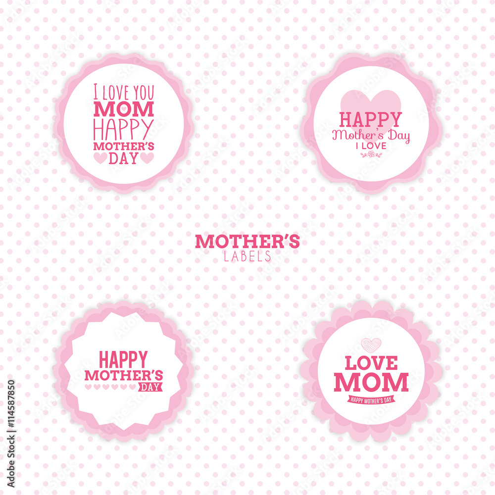 Mother Day labels