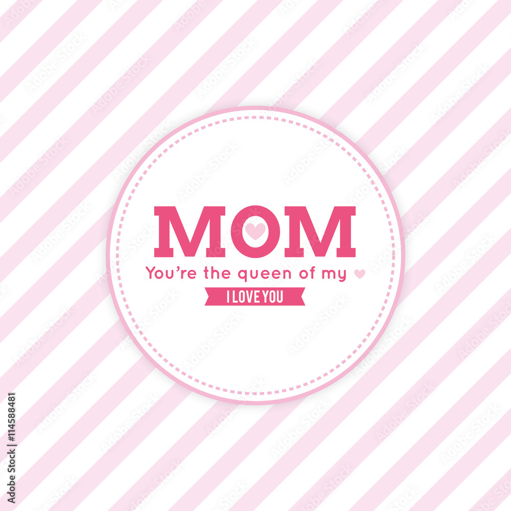 Mother Day label