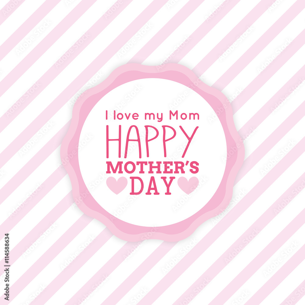 Mother Day label