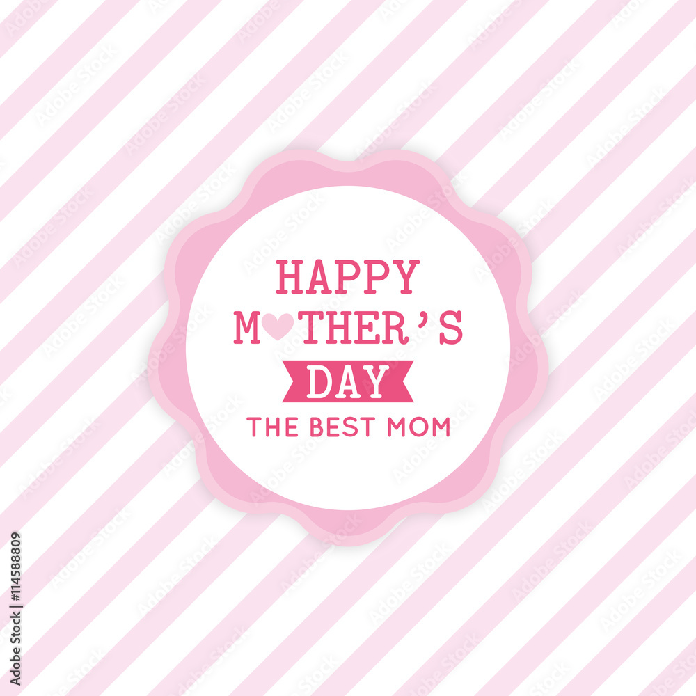 Mother Day label