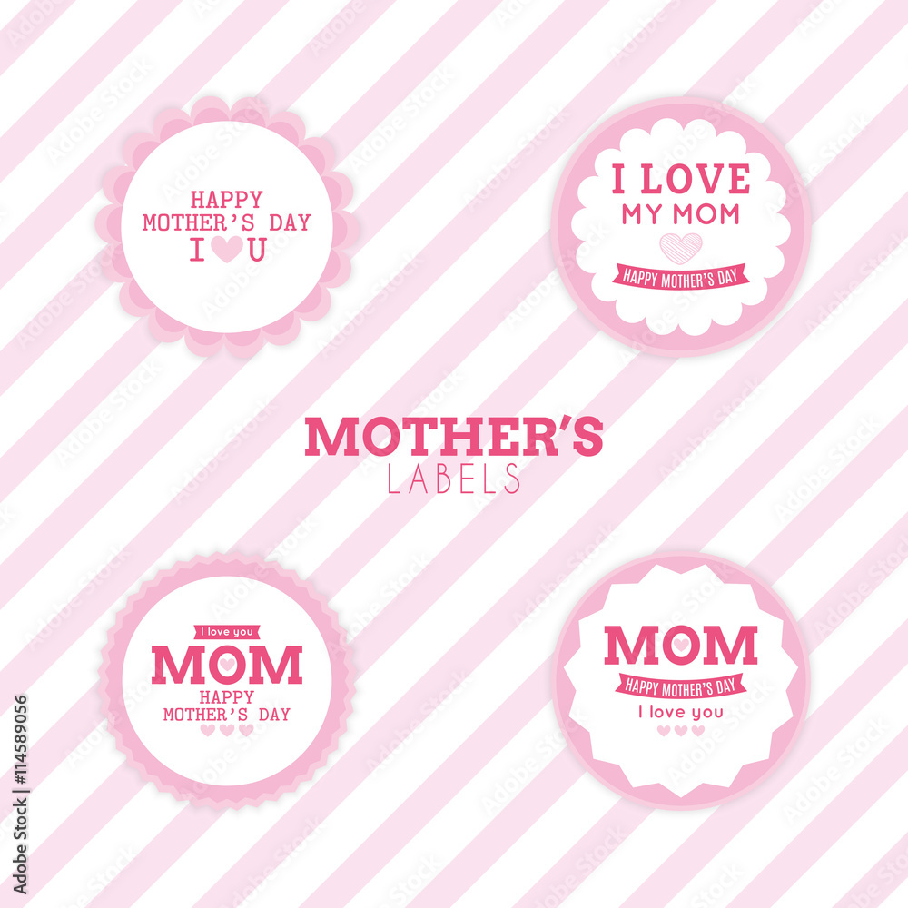 Mother Day labels