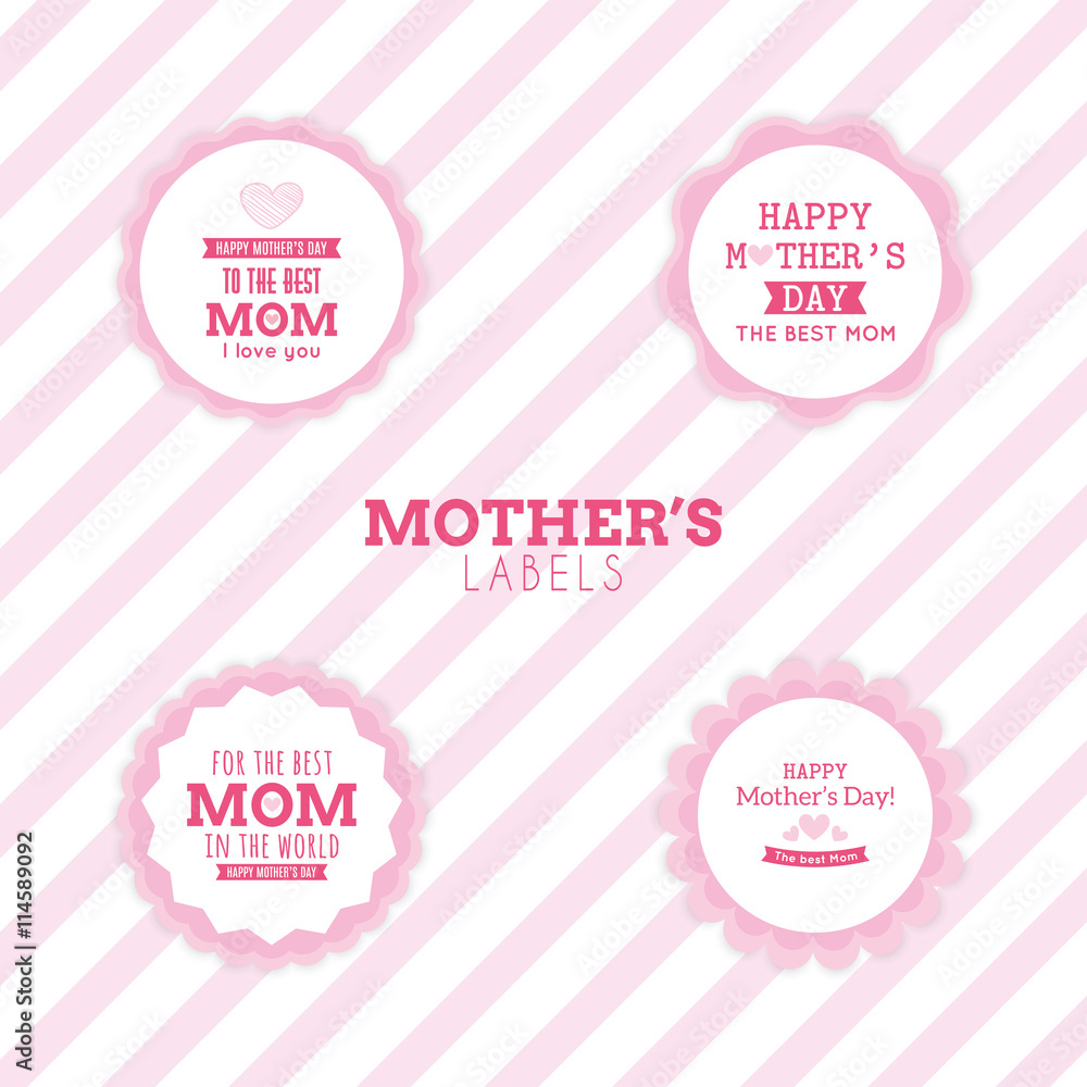 Mother Day labels