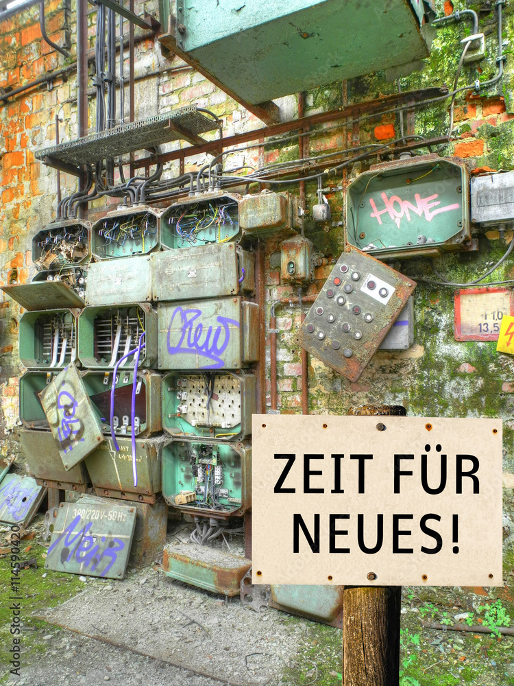 Zeit für Neues Alte Sicherungskasten Zeit für Neues Alte Sicherungskasten
