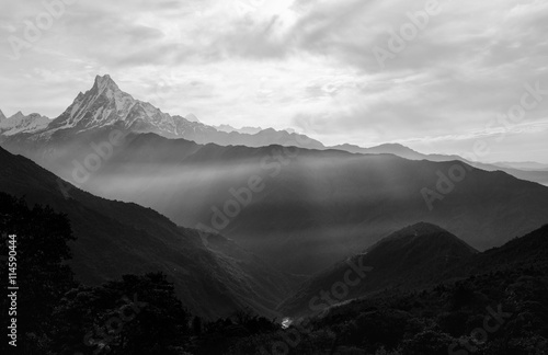 Machhapuchhare, Nepal.