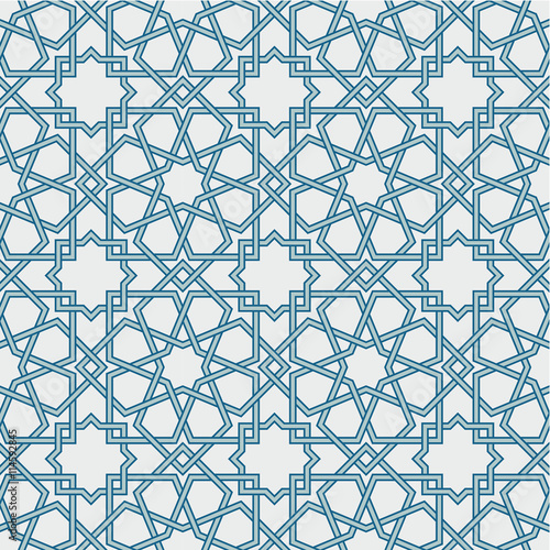 Traditional Islam Geometric pattern, seamless